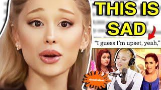 ARIANA GRANDE SPEAKS OUT ON NICKELODEON