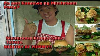 How to make Mushroom Burger Patty Taste like Meat Masarap 