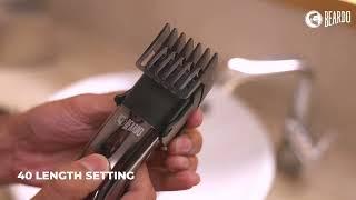 How to use Beardo Chrome Beast  Multi Purpose Trimming Kit  8 Tools