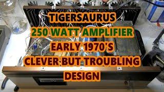 Tigersaurus 210A amplifier schematic walkthrough