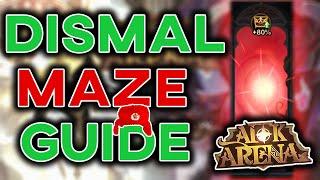 DISMAL MAZE MECHANICS AND TIPS - Dismal Mode Arcane Labyrinth Guide  AFK ARENA