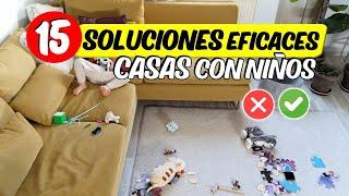 IDEAS FACILES para DECORAR CUANDO hay NIÑOS y JÓVENES  INTERIORISMO