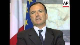 Italian FM criticises foreign press reports about Berlusconi as rubbish