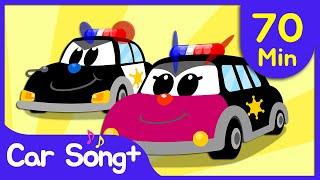 BEST Car Song +more 70M - Mighty CAR BUS TRUCK TRAIN PLANE  Vehicles Nursery Rhymes & Kids Songs