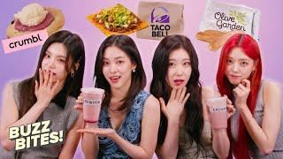 ITZY Tries The Hailey Bieber Smoothie Trader Joe’s & More  Buzz Bites