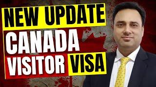 CANADA VISITOR VISA-GOOD NEWS NEW UPDATE 2024 #canada #canadavisa