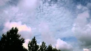 Time Lapse of  Morning Sky and Clouds in Murrells Inlet South Carolina