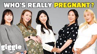 5 Actors vs 1 Real Pregnant Girl  Find the Hidden Pregnant Woman