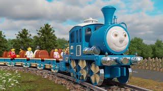 Thomas the Train Cartoon - Picnic Disaster - Boat Sinks