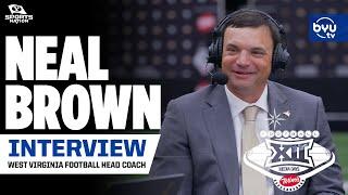 Neal Brown talks underdog season and more at Big 12 Media Days  BYUtv