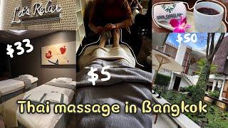 Thai Massage in Bangkok$5 local massage Lets Relax and Luxury Day Spa The Oasis Spa Thailand