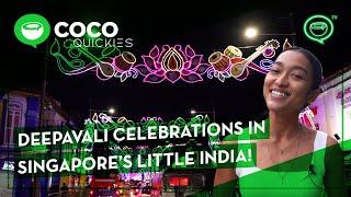 Deepavali Celebrations in Singapores Little India 2022  Coconuts TV