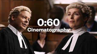 60 Second Cinematography - Lighting a Courtroom drama - Close & Medium shots