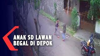 VIRAL Detik-detik Anak SD Berani Lawan Begal di Depok Lihat Videonya...