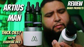 Do Thick Oils Work WELL In Beard?  ARTIUS MAN REVIEW