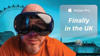 Using The Apple Vision Pro in the UK FIRST LOOK