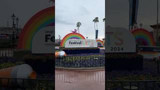 our rainy day at EPCOT international festival of the arts #disney #epcot #festivalofthearts