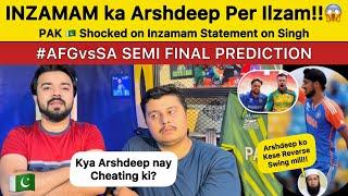 Inzamam ka Arshdeep per Ilzam  AFG vs SA PREDICTION  Pakistan Reaction on T20 Worldcup