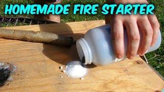 How to Start a Fire with Sugar Without Matches - Survival Hack #55