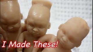 Silicone Baby Doll Omaris DeMolding Video - All4Reborns