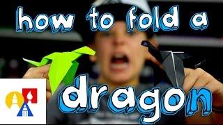 How To Fold An Origami Dragon