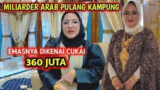 BAWA EMAS LEBIH DARI 3 KG  TKW MILIARDER ARAB BUNDA RISMA  DIKENAI BEA CUKAI 360 JUTA DIBANDARA