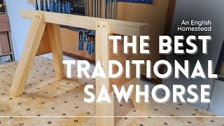 The Best Traditional Sawhorse How To build one with no Maths