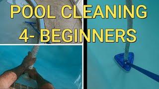 How to Vacuum a Pool Vacuuming your Pool Cleaning your Pool for Beginners Vacuum inground pool