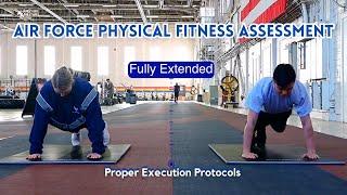 USAF Physical Fitness Assessment Instructions