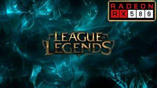 League of Legends  RX 580 8GB  FullHD Ultra Settings 2023