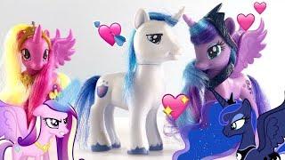 MLP Shining Armor Cheats on Cadance with Luna?