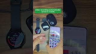 control camera from Smartwatch  Camera Remote  record video from smartwatch #shorts #ytshorts