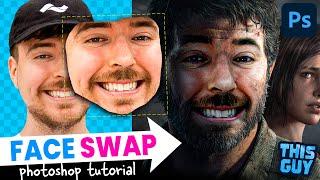 Advanced FACE SWAP in Photoshop CC  Match Skin Tones and Blend Shadows