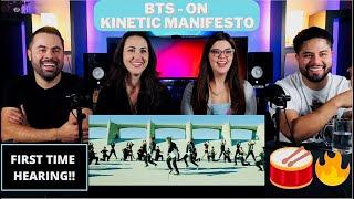First time ever hearing BTS “ON - Kinetic Manifesto” - Our New Favorite?  Couples React