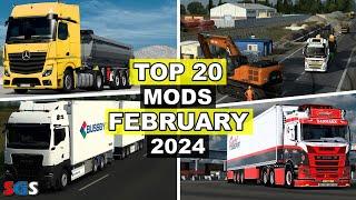 ETS2 1.49 TOP 20 MODS - FEBRUARY 2024