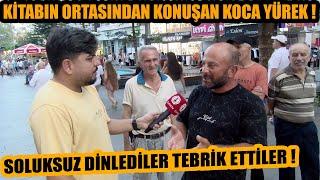 Kitabın ortasından konuşan koca yürekli abiyi soluksuz dinlediler  Ortalık gerildi 