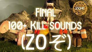 100 Kill Sounds For ZOぞ  PART 3 Final  Roblox