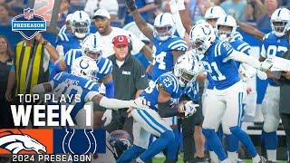 Indianapolis Colts Highlights vs. Denver Broncos  2024 Preseason PreSeason Week 1