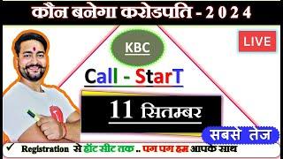 KBC Live 11 Sept. 2024 Superfast Answer & Current affairs By Saurabh Mishra