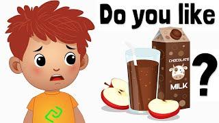 Do you Like Chocolate Milk Apple Juice  Ice Cream and Pickles - Preschool Songs & Nursery Rhymes