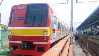 KRL JABODETABEK - TEST RUN TM 6000 set 6021F VVVF-IGBT First Run 2017