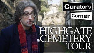 Highgate Cemetery Tour  Famous and not so famous British Museum graves  Curators Corner S8 Ep9