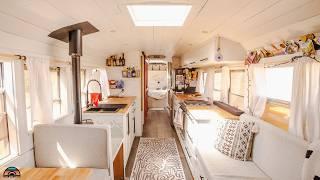 DIY Bus Home Conversion - Small Home on Wheels
