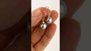 Angelic Silver Pearl Turns Into Beautiful Earrings 