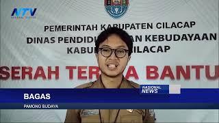 PULUHAN GRUP KESENIAN MENERIMA BANTUAN PERALATAN KESENIAN DARI PEMERINTAH KABUPATEN CILACAP