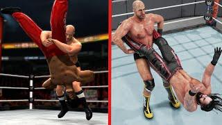 Cesaro Evolution in WWE Games