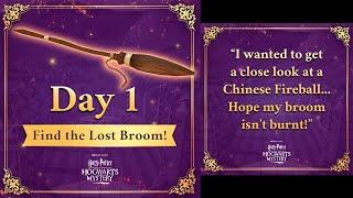 Harry Potter Hogwarts Mystery Find the Lost Broom Day 1