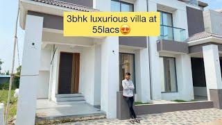 3bhk Villa Only 55 Lakh   Inside Tour Of 3 BHK Premium Villa  House For Sale  Vadodara