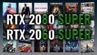 RTX 2080 SUPER vs RTX 2060 SUPER Benchmarks  Gaming Tests Review & Comparison  59 tests