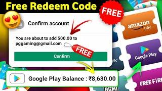  100% Working  New Best Free Redeem Code Wala App  Free Redeem Code  Free Redeem Code App 2024